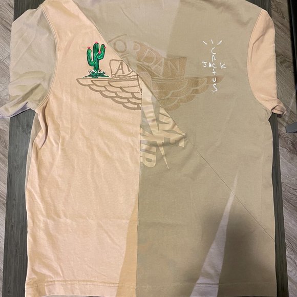 Travis Scott Cactus Jack x Jordan T-shirt - Picture 3 of 5